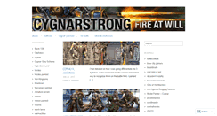 Desktop Screenshot of cygnarstrong.com