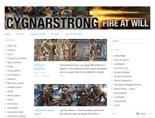 Tablet Screenshot of cygnarstrong.com